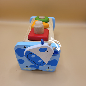 Alcazie I'M Toy Cow Hammer and Peg Bench