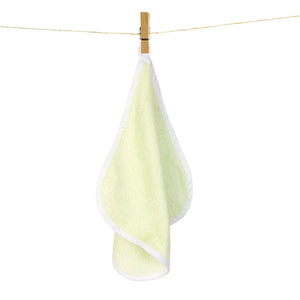 Alcazie Pack of 3 Bamboo Cotton Washcloth -  Blue