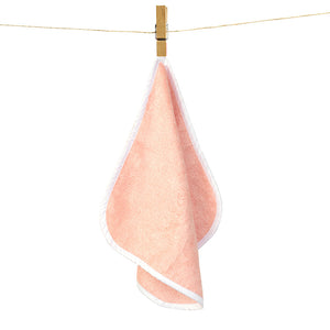 Alcazie Pack of 3 Bamboo Cotton Washcloth - Pink