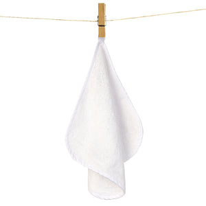 Alcazie Pack of 3 Bamboo Cotton Washcloth - Pink