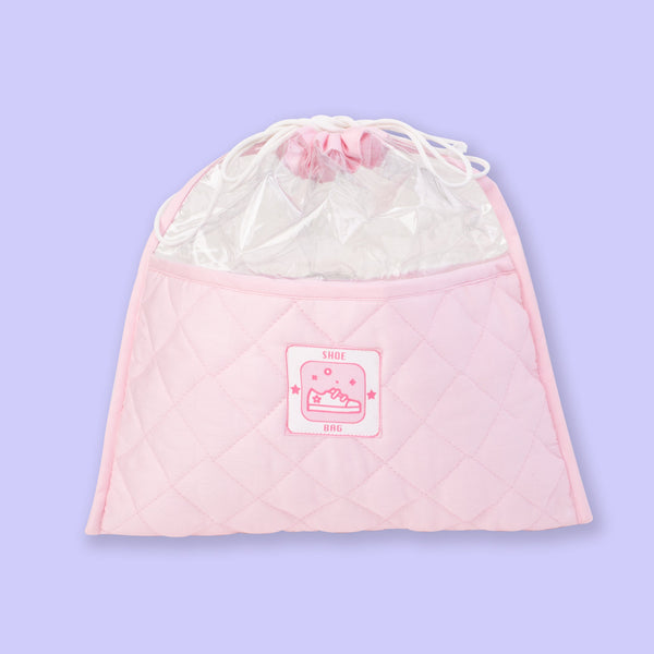 Alcazie Organic Baby Shoe Bag - Pink