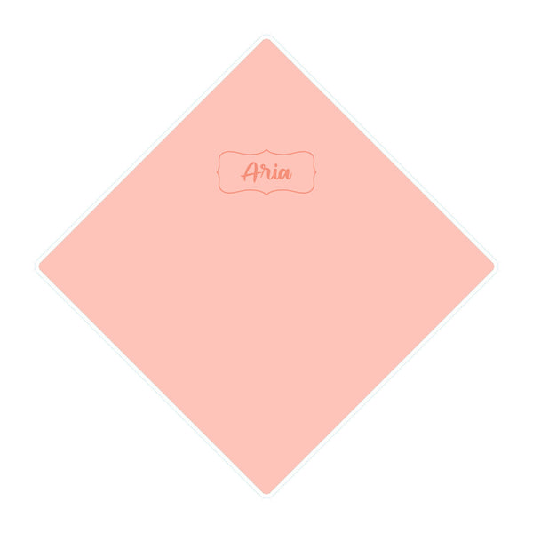 Alcazie Baby Bamboo Cotton Hooded Towel - Strawberry Swirl