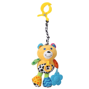 Alcazie Animal Yellow Hanging Pulling Toy With Teether