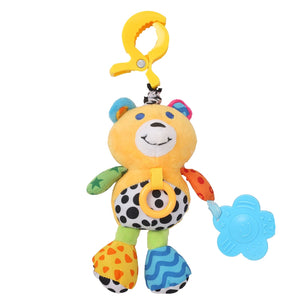 Alcazie Animal Yellow Hanging Pulling Toy With Teether