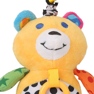 Alcazie Animal Yellow Hanging Pulling Toy With Teether