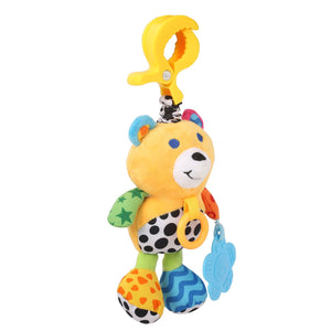 Alcazie Animal Yellow Hanging Pulling Toy With Teether