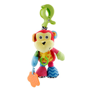 Alcazie Monkey Red Pulling Toy With Teether
