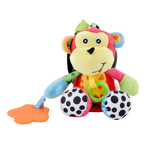 Alcazie Monkey Red Pulling Toy With Teether