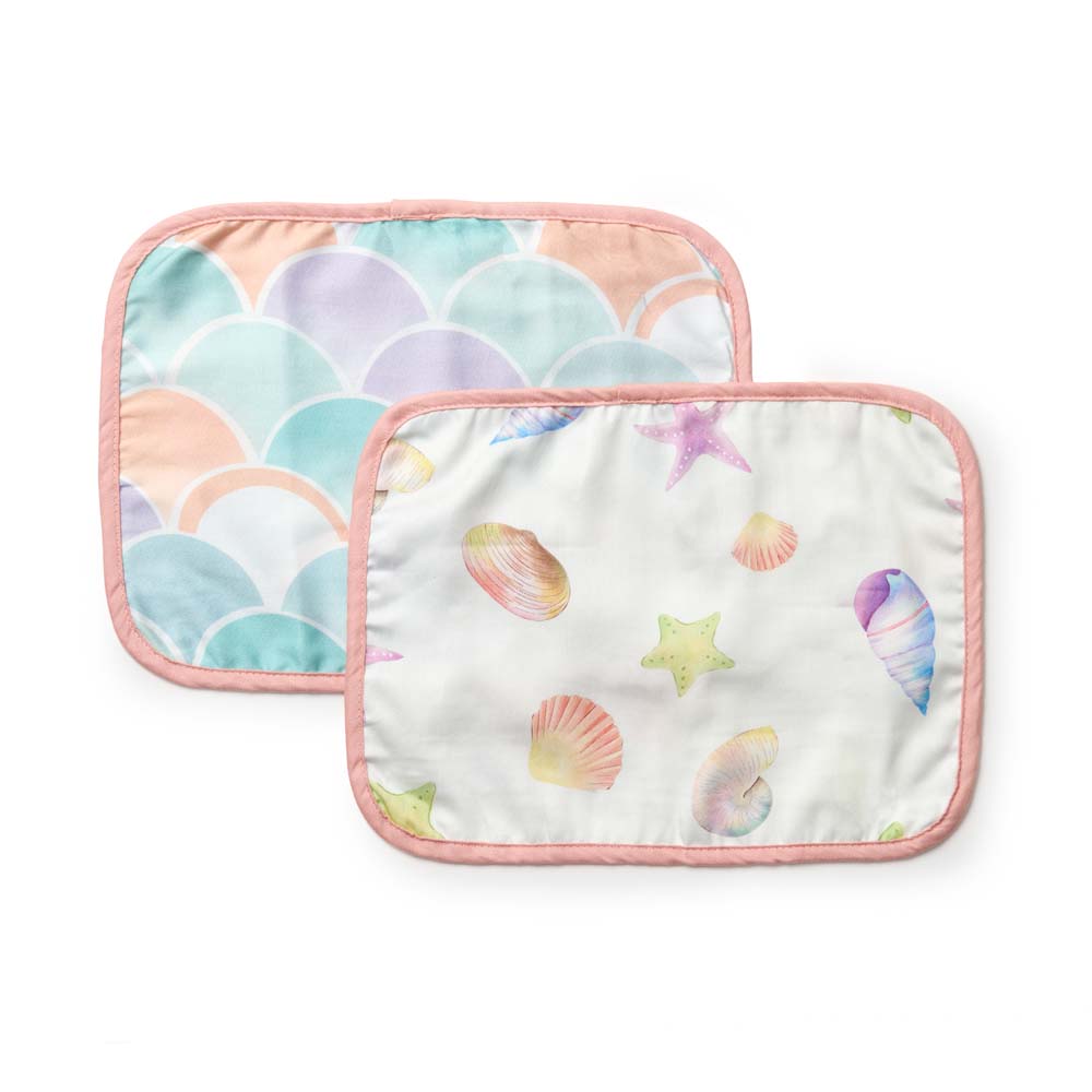 Alcazie Set of 2 Organic Rai Pillow Cover - Sea Fantasy