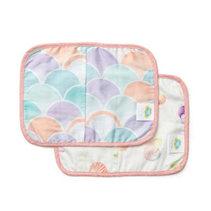 Alcazie Set of 2 Organic Rai Pillow Cover - Sea Fantasy