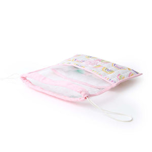 Alcazie Organic Shoe Bag - Rainbow Dreams