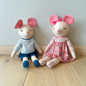 Alcazie Little Brother & Big Sister  Pair of Doll