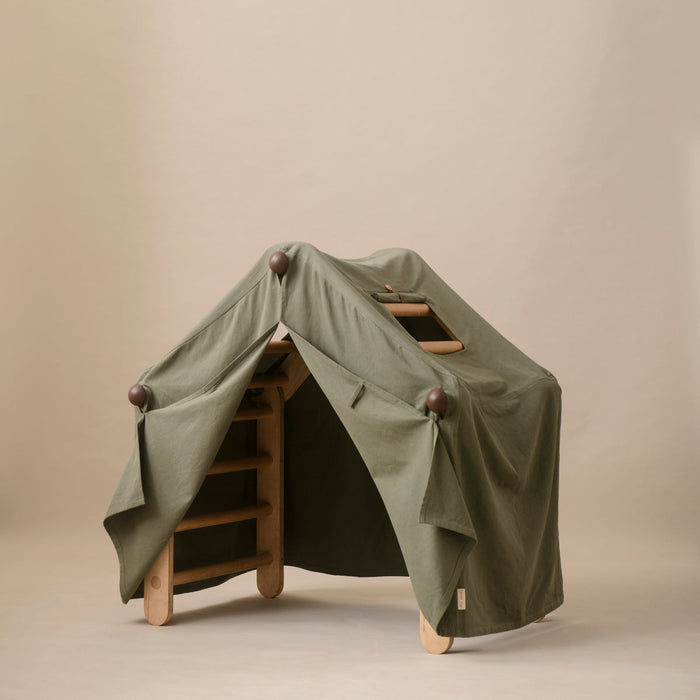 Tent attachment for Transformable Pikler Triangle