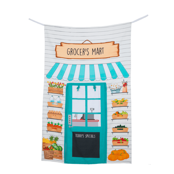 Alcazie Role Play Grocers Mart & Cash Register Set