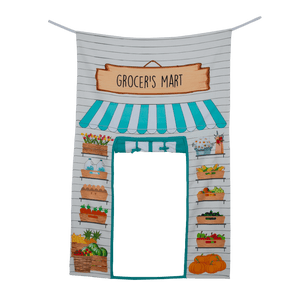 Alcazie Role Play Grocers Mart & Cash Register Set