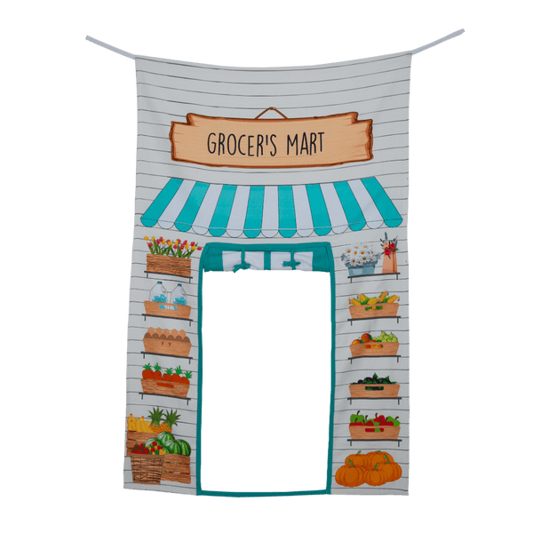 Alcazie Role Play Grocers Mart & Cash Register Set