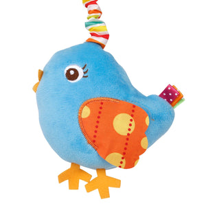 Alcazie Bird Blue Hanging Pulling Toy
