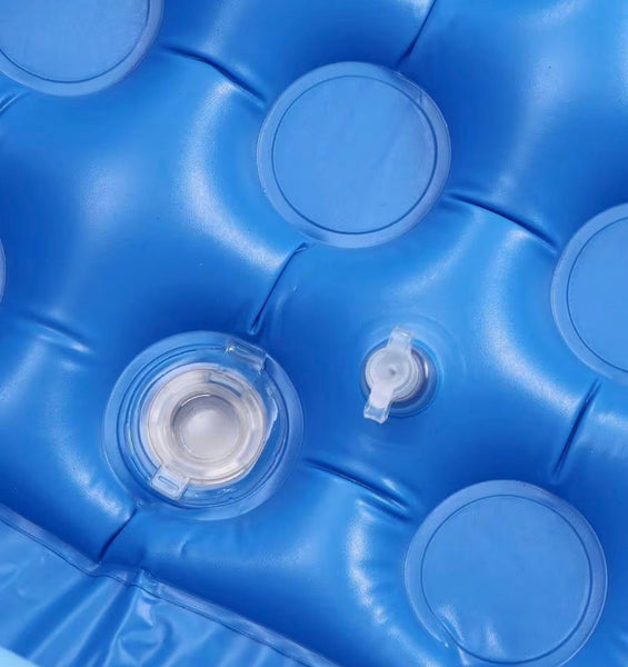 Alcazie Fab N Funky Inflatable Baby Bath Tub| Durable Long-lasting Material| Easy to Inflate| Cushioned Bottom - Blue