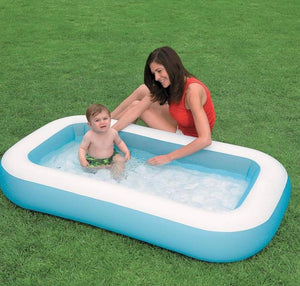Alcazie Baty Bath tub 6 Ft Large Size Bath tub Without Air Pump - NO AIR Pump I Blue Color
