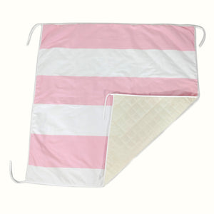 Alcazie Tent/Tepee - Pink and White Striped