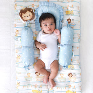 Alcazie 5 Pc Organic New Born Bed Set - Joy Ride