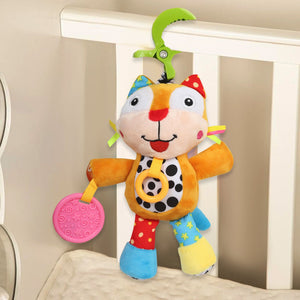 Alcazie Big Eyed Multicolour Hanging Pulling Toy With Teether