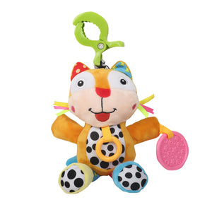 Alcazie Big Eyed Multicolour Hanging Pulling Toy With Teether