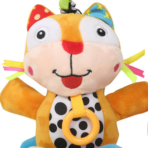 Alcazie Big Eyed Multicolour Hanging Pulling Toy With Teether