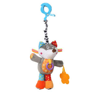 Alcazie Puppy Love Multicolour Hanging Pulling Toy With Teether
