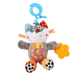 Alcazie Puppy Love Multicolour Hanging Pulling Toy With Teether