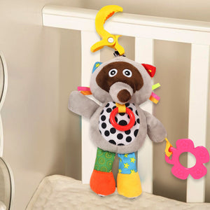 Alcazie Star's Favourite Grey Hanging Pulling Toy With Teether