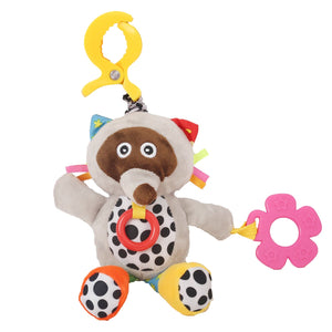 Alcazie Star's Favourite Grey Hanging Pulling Toy With Teether