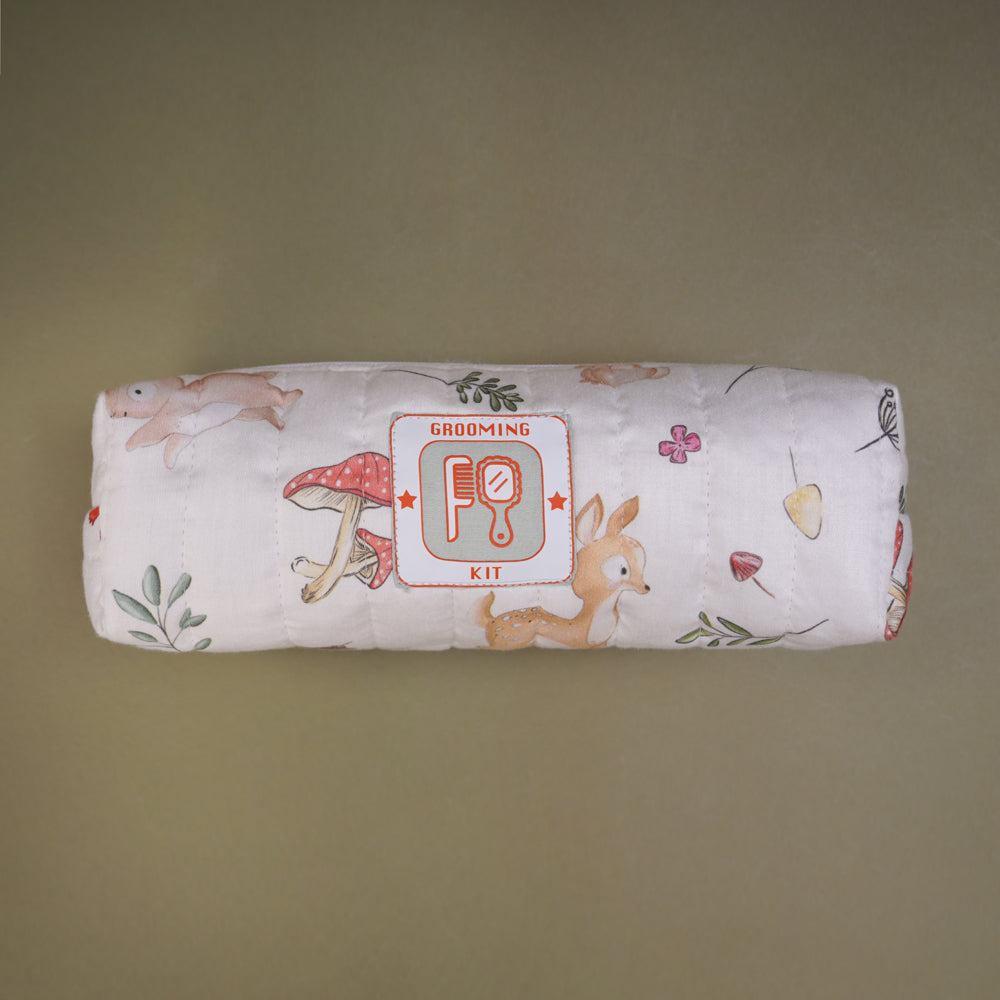 Alcazie Organic Cotton  Grooming Kit - Woodland