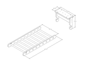 Aerial Set | Ceiling Pikler Jungle Gym