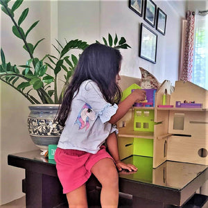 Alcazie DIY Wooden Modular Playhouse