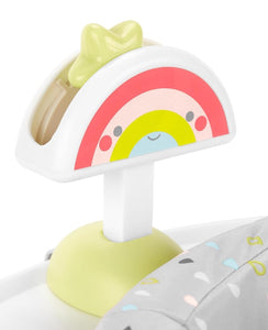 Alcazie Baby Activity Play Bouncer for Baby Ages 4m+ Silver Lining Cloud, Foldable