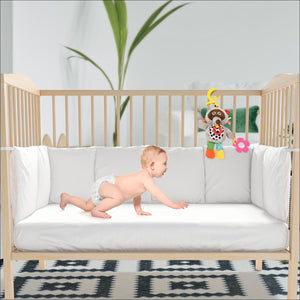 Alcazie Star's Favourite Grey Hanging Pulling Toy With Teether