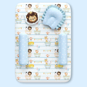 Alcazie 5 Pc Organic New Born Bed Set - Joy Ride