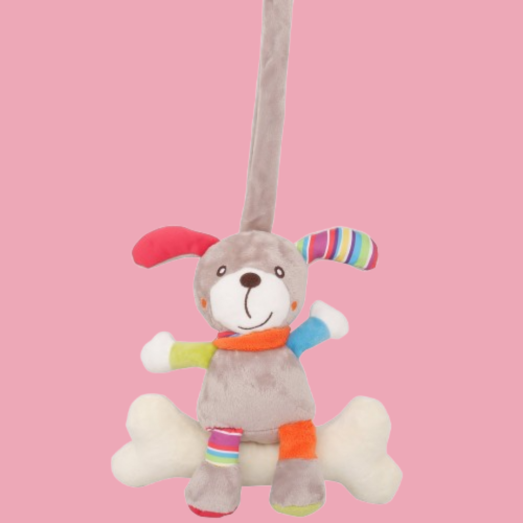 Alcazie Dog Grey Hanging Pulling Toy