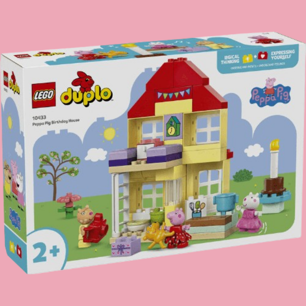 Alcazie Lego Duplo Peppa Pig Birthday House V29