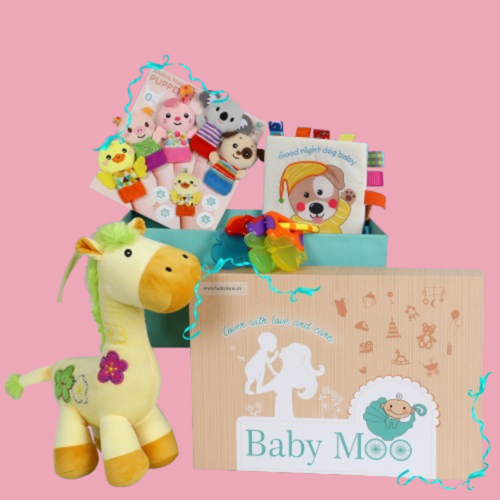 Alcazie Gifting Play Kit With Activity Toys And Teethers 6M+