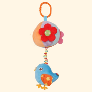Alcazie Bird Blue Hanging Pulling Toy