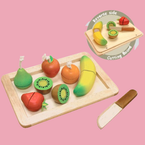 Alcazie I'M Toy Fruit Chopping Set