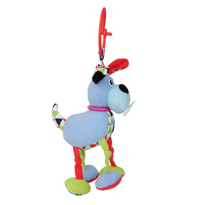 Alcazie Puppy Blue Hanging Toy With Vibrations