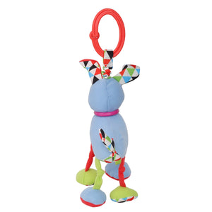 Alcazie Puppy Blue Hanging Toy With Vibrations