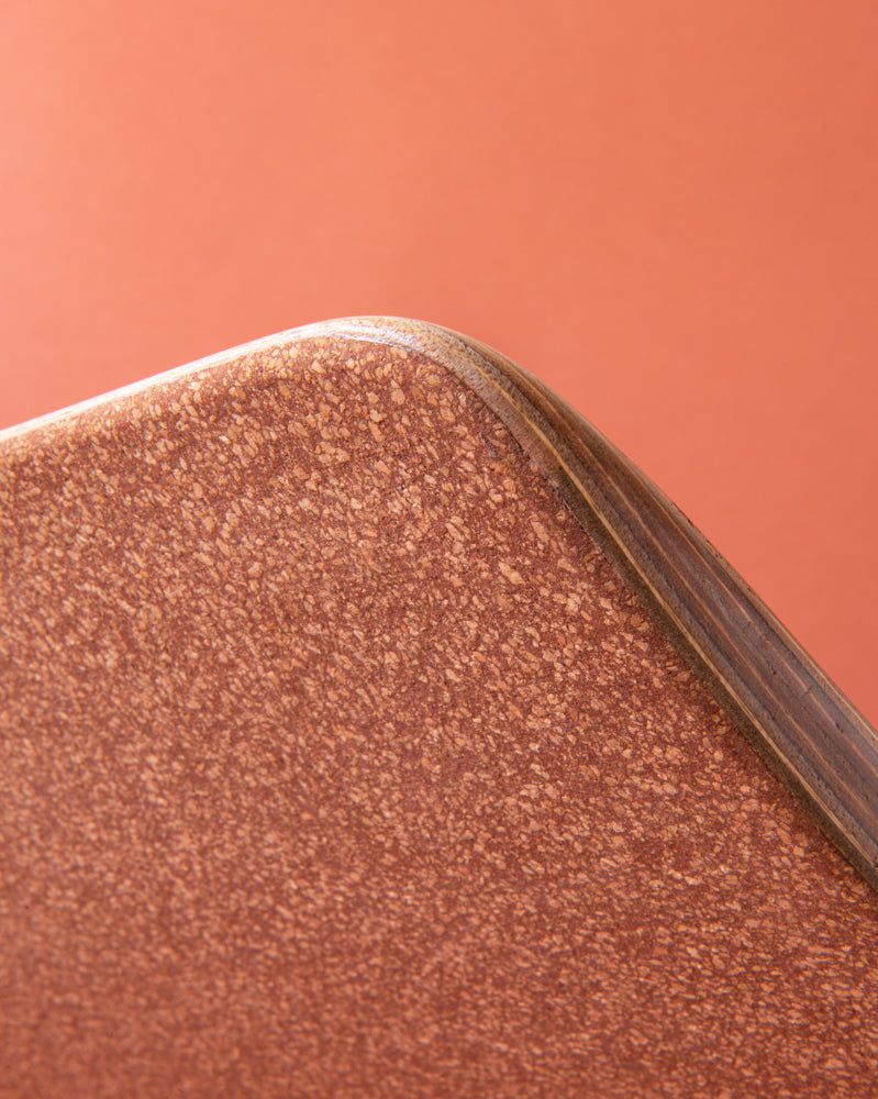 Curvy board 2.0 (Cork-Lined Balance Board in Light Indigo)