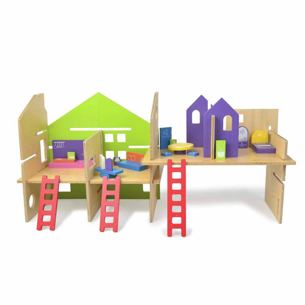 Alcazie DIY Wooden Modular Playhouse