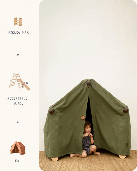 Pikler Playhouse Set